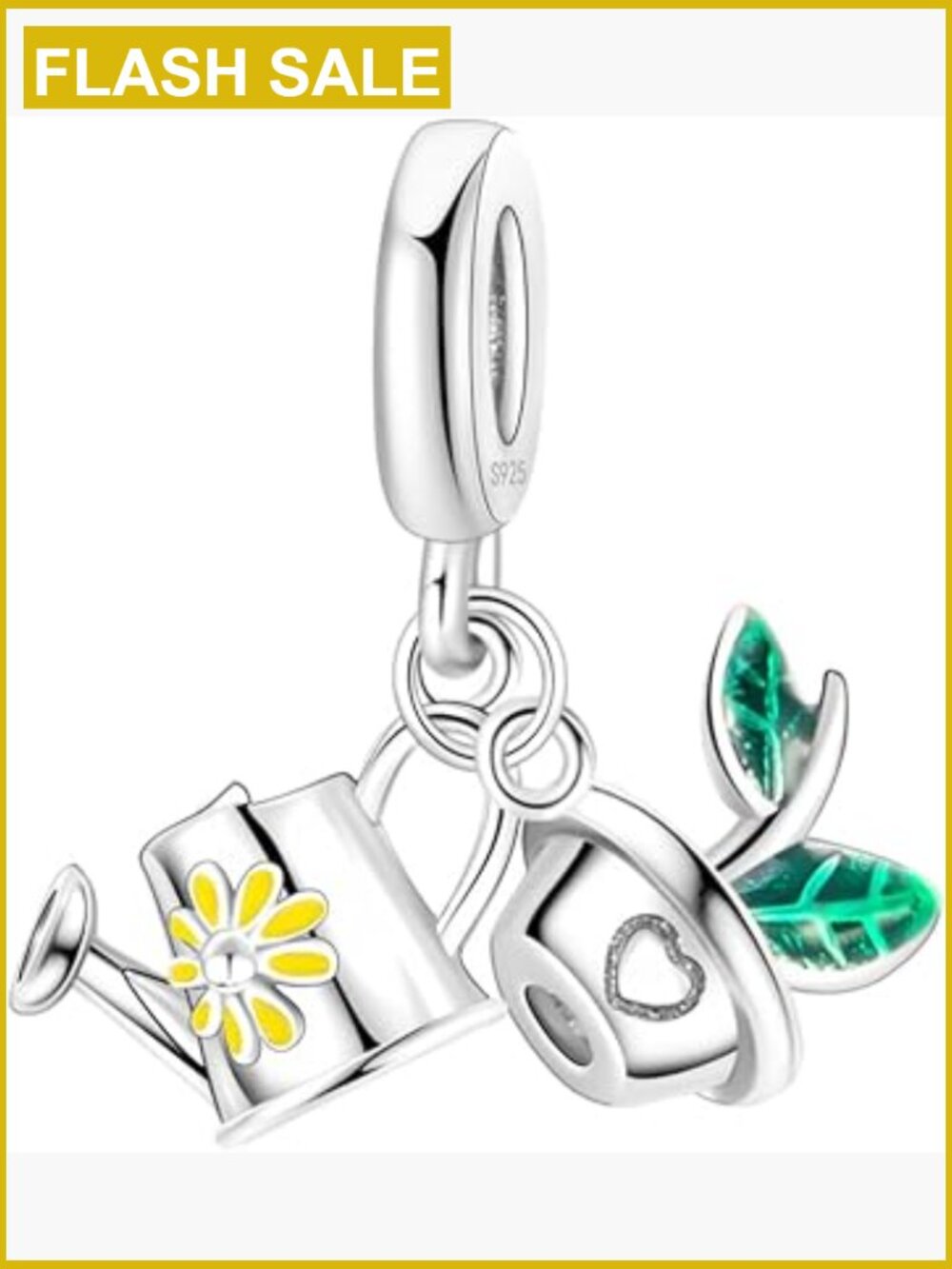 925 Sterling Silver Charm Pendant Bead for Bracelet Necklace Jewelry Gift